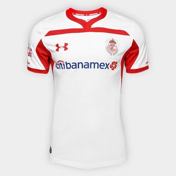 Camiseta Deportivo Toluca Replica Segunda Ropa 2018/19 Blanco